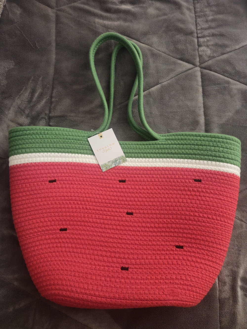 Sunglow Style Watermelon Beach Tote-new
